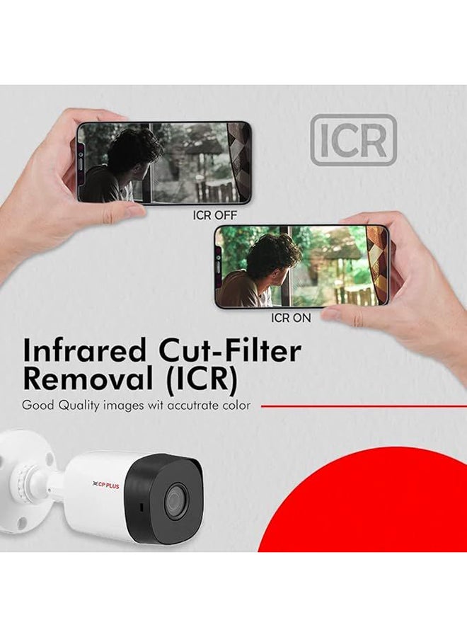 CP PLUS Renewed - CP-USC-TA24L2-V5-0360 2.4MP / IR / 20Mtr / IP57 / HD - Image 3