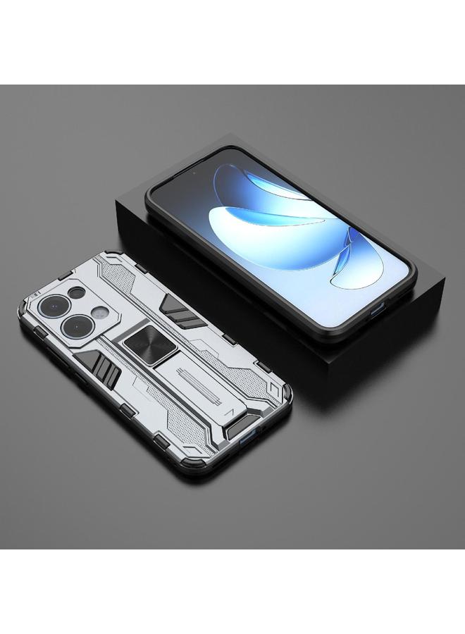 S-TOP Case For OPPO Reno13 5G Global Supersonic PC + TPU Holder Phone Case - Image 2