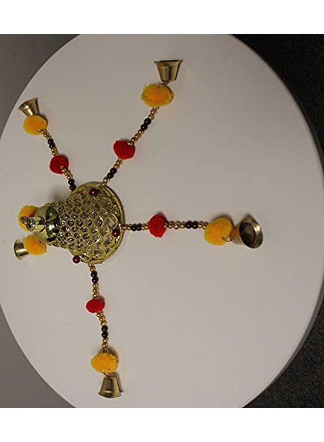 Pari Collection مجموعة باري جرس معلق/تعليقات أبواب لتزيين الأبواب، جرس باب مصنوع يدويًا - Image 2