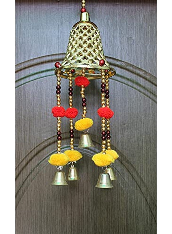 Pari Collection مجموعة باري جرس معلق/تعليقات أبواب لتزيين الأبواب، جرس باب مصنوع يدويًا - Image 3
