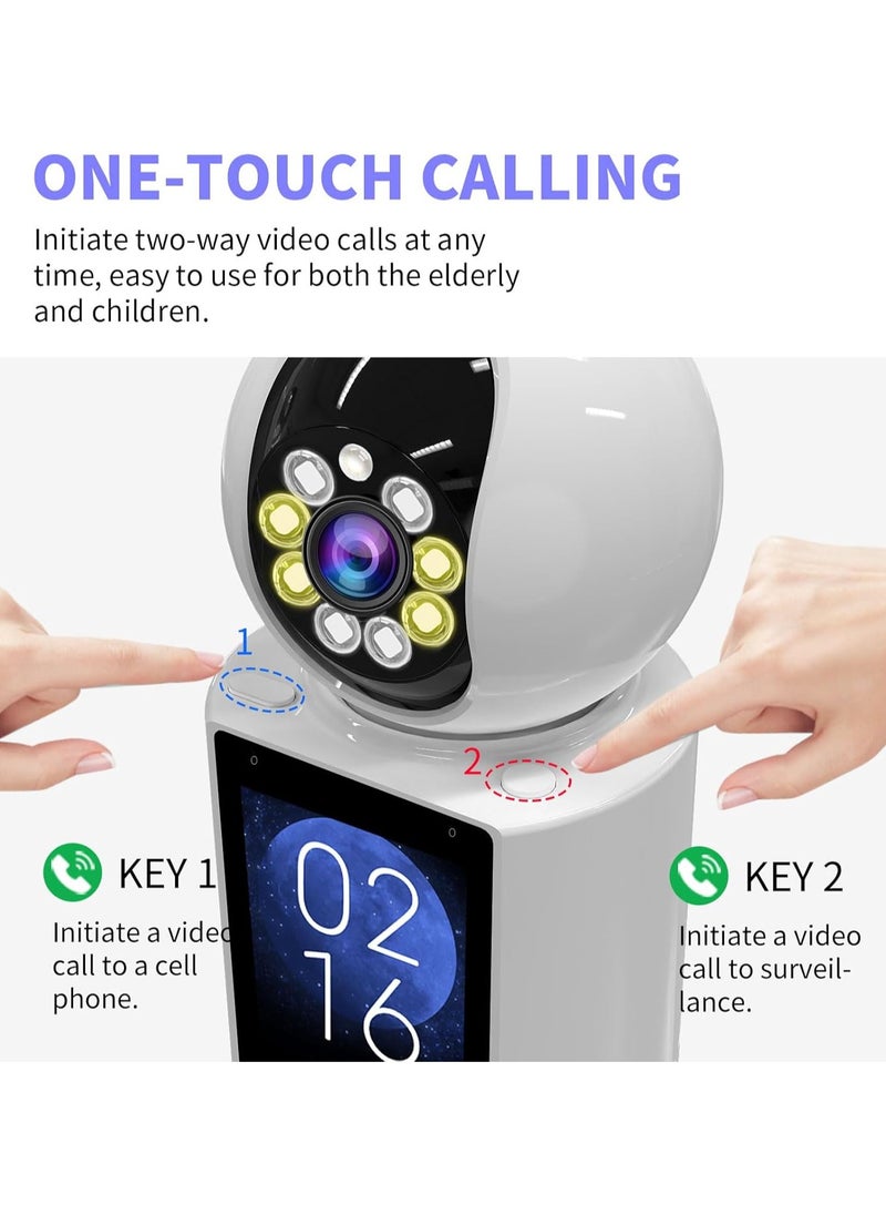 Generic - Home Video Calling Camera Full HD 1080P Smart wifi Camera 360 Degree,Security Camera,Smart Night Vision, Two Way Video Calling, Smart Motion Detection, Real Time Alert, Recording - Image 1