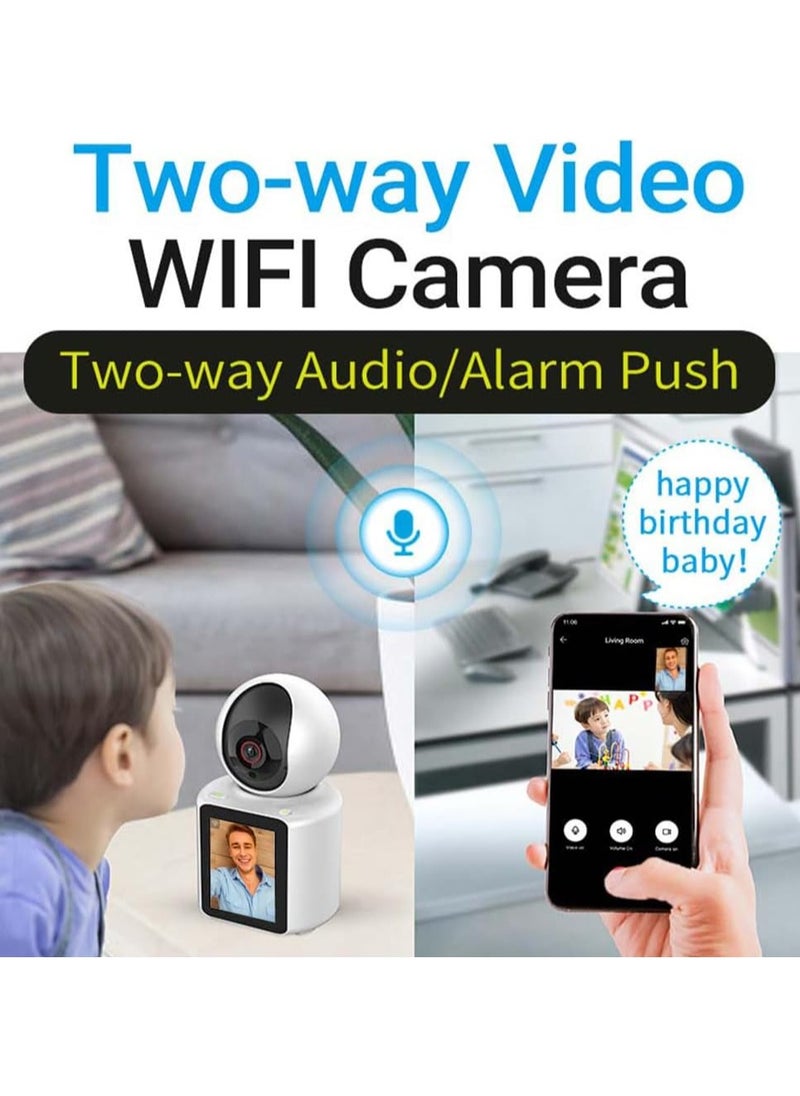 Generic - Home Video Calling Camera Full HD 1080P Smart wifi Camera 360 Degree,Security Camera,Smart Night Vision, Two Way Video Calling, Smart Motion Detection, Real Time Alert, Recording - Image 1