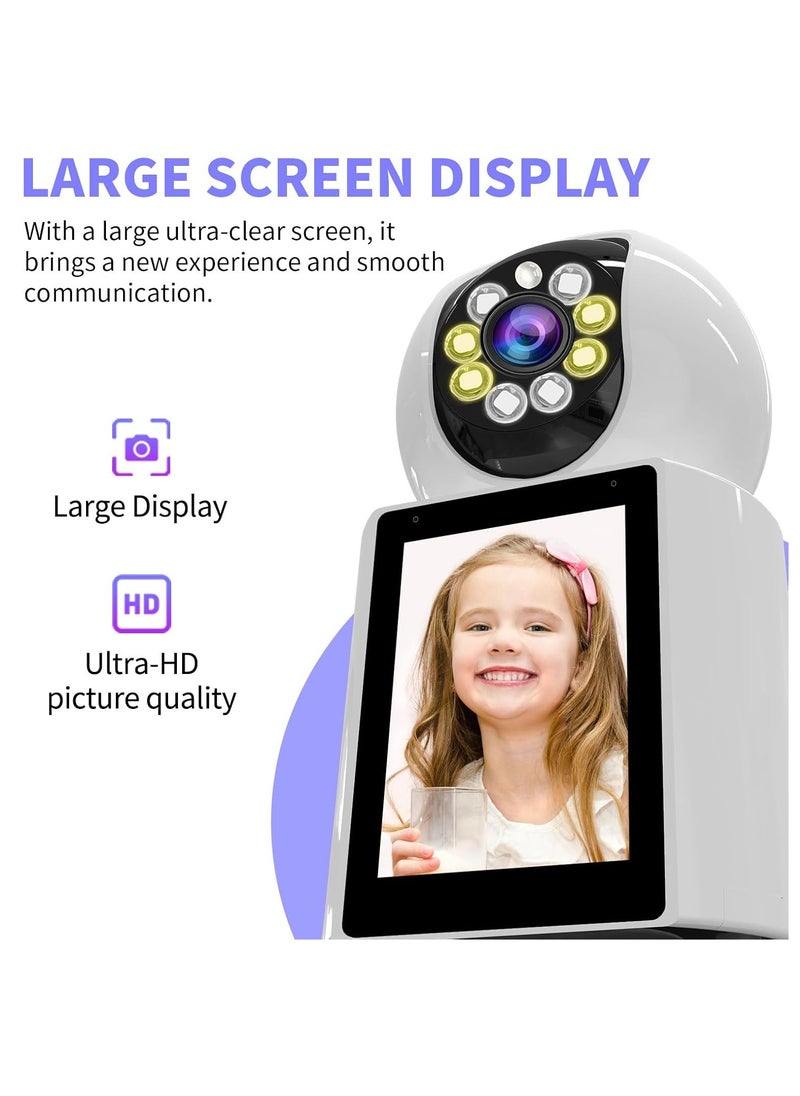 Generic - Home Video Calling Camera Full HD 1080P Smart wifi Camera 360 Degree,Security Camera,Smart Night Vision, Two Way Video Calling, Smart Motion Detection, Real Time Alert, Recording - Image 1