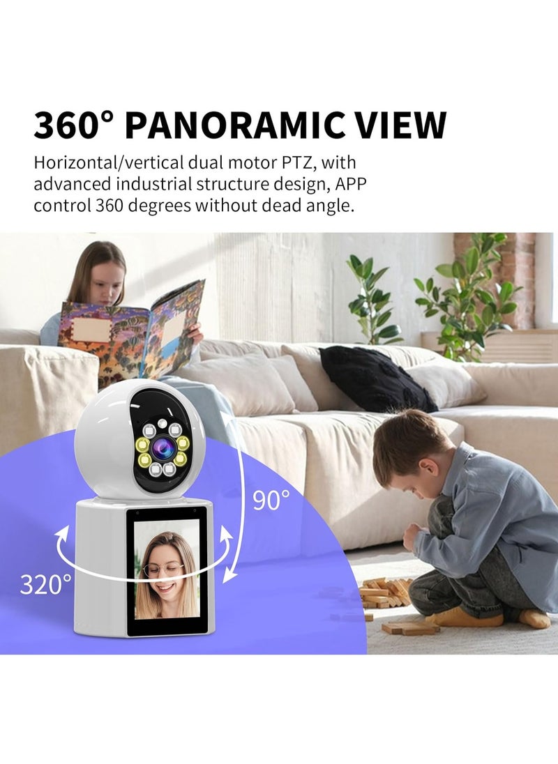 Generic - Home Video Calling Camera Full HD 1080P Smart wifi Camera 360 Degree,Security Camera,Smart Night Vision, Two Way Video Calling, Smart Motion Detection, Real Time Alert, Recording - Image 1