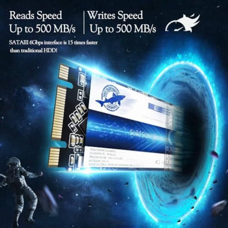 SATA III 250GB DOGFISH 2242 محرك أقراص الحالة الصلبة الداخلي عالي السرعة SSD لأجهزة الكمبيوتر المحمول والكمبيوتر الشخصي - Image 2