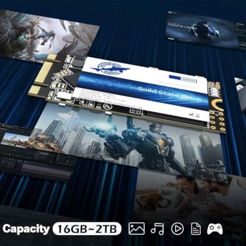 SATA III 250GB DOGFISH 2242 محرك أقراص الحالة الصلبة الداخلي عالي السرعة SSD لأجهزة الكمبيوتر المحمول والكمبيوتر الشخصي - Image 4