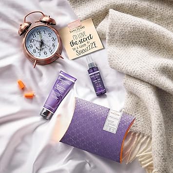 Sanctuary Spa Gift Set Bedtime Heroes Wellness Gift With Sleep Mist Pillow Spray and Warming Muscle Rub Balm Vegan Gift for Her Gifts for Women Birthday - Image 2