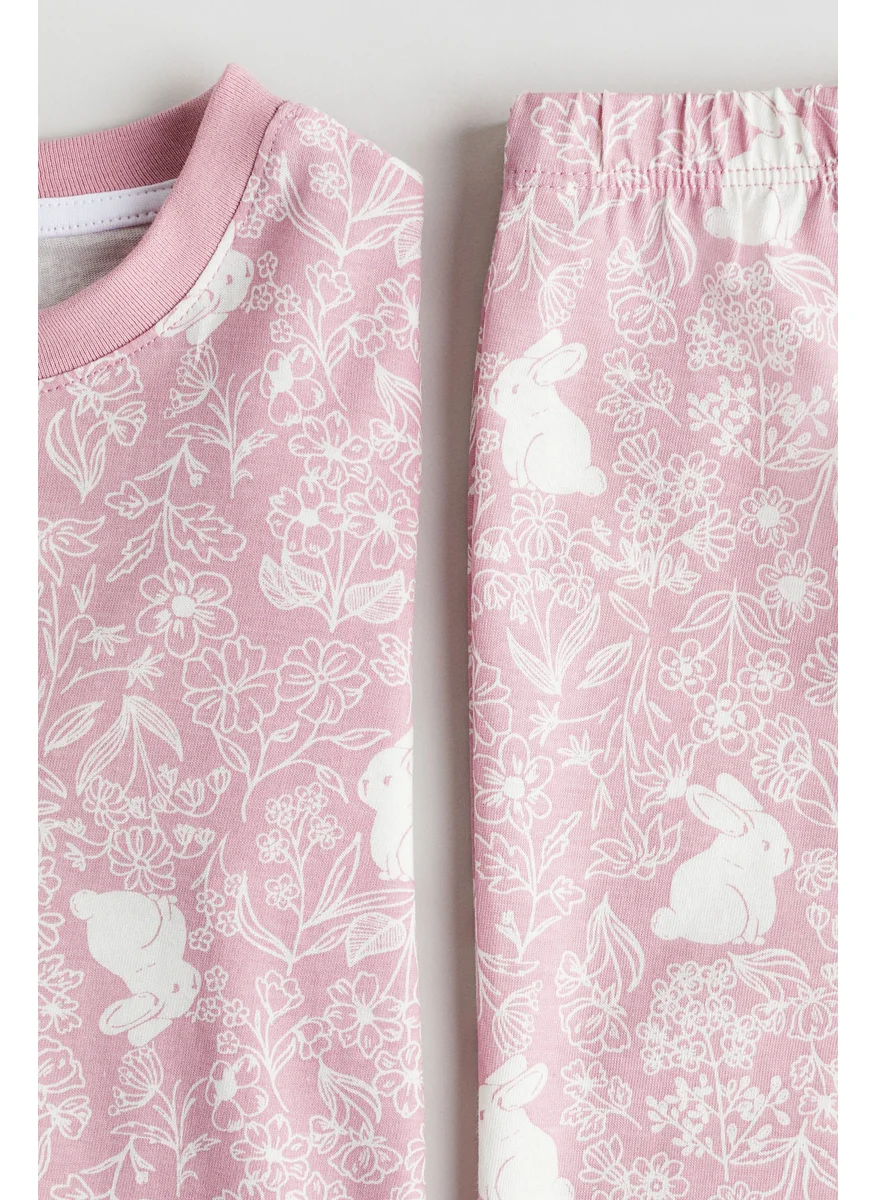 اتش اند ام Printed Cotton Pyjamas