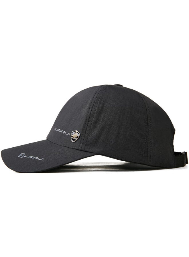 Denssyne Dexina Summer Hat, Men's Sun Hat, Uv Protection, Sports Running Baseball Cap, Women's Quick-dry Breathable Visor, Black Casual - Image 2