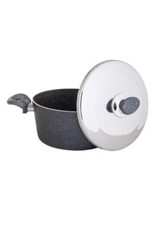 Hic Granite Cookware Set 10 Pieces Grey Color  - Image 4