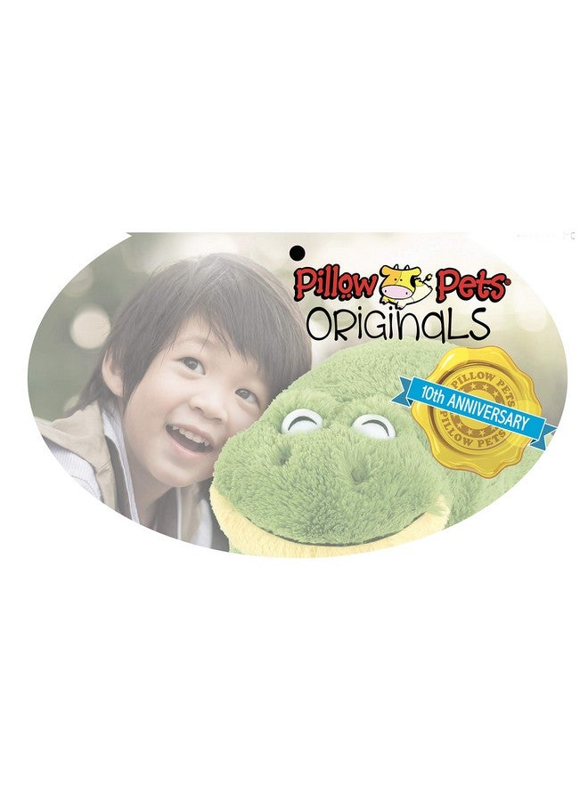 Pillow Pets Friendly Frog 18" Stuffed Animal Plush Toy, Green - Image 4