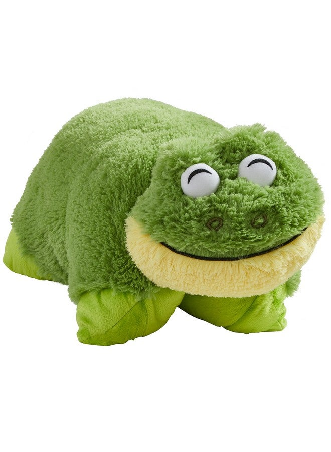 Pillow Pets Friendly Frog 18" Stuffed Animal Plush Toy, Green - Image 1