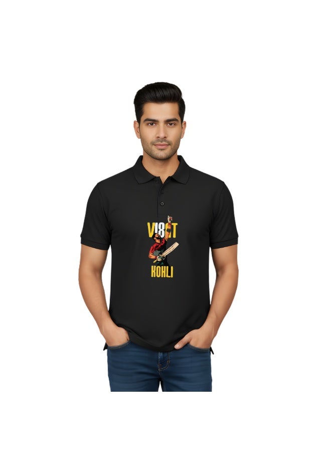 Bangalore Cricket Jersey for Men - Virat Dry-Fit T-Shirt for Men - Perfect for Cricket Fans - Image 1