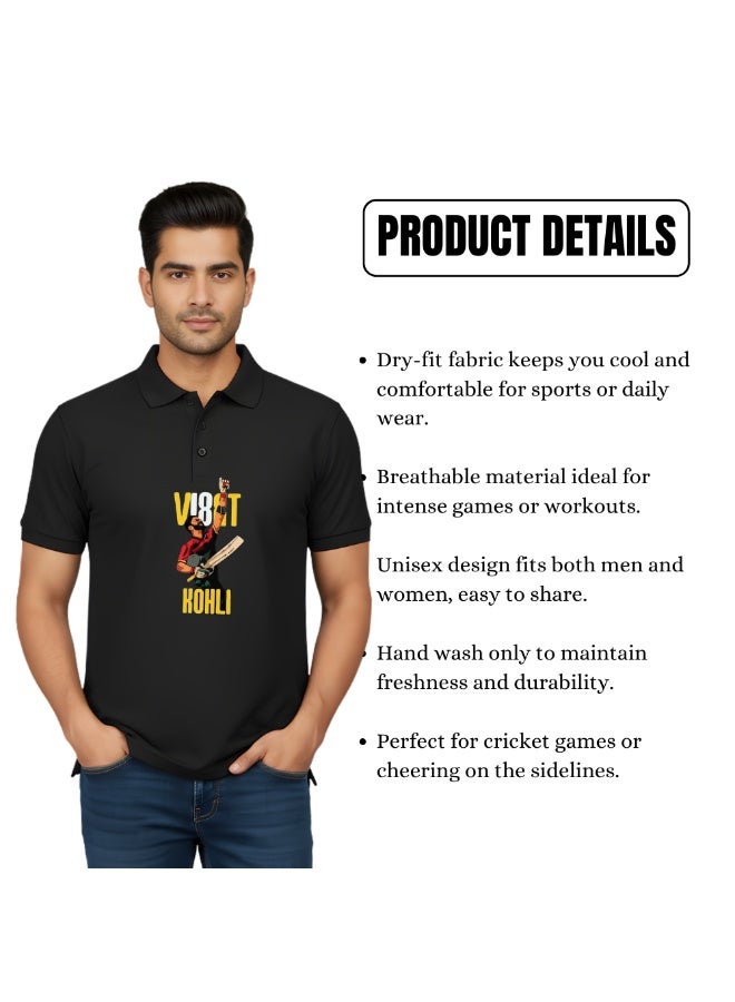 Bangalore Cricket Jersey for Men - Virat Dry-Fit T-Shirt for Men - Perfect for Cricket Fans - Image 4