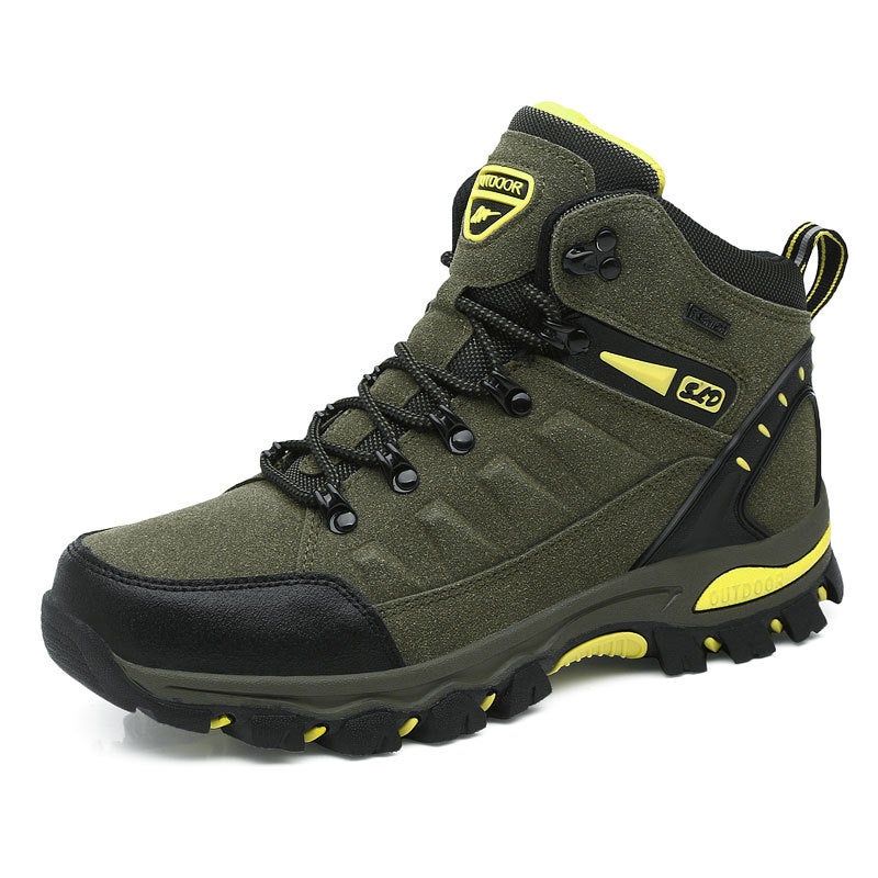 2024 Womens High-Top Trekking Boots Autumn Winter 8019 army green [men]]