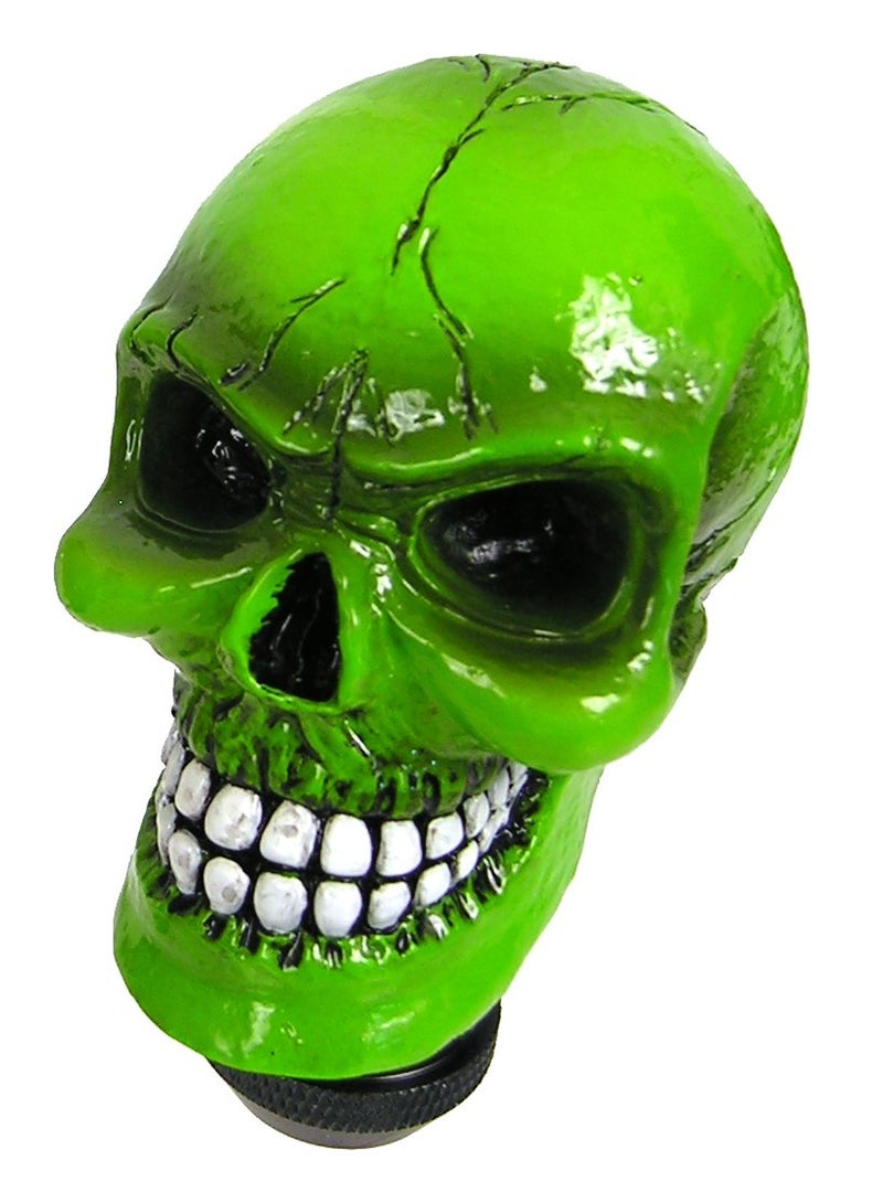 Custom Accessories 23179 Green Skull Gear Shift Knob - Image 5