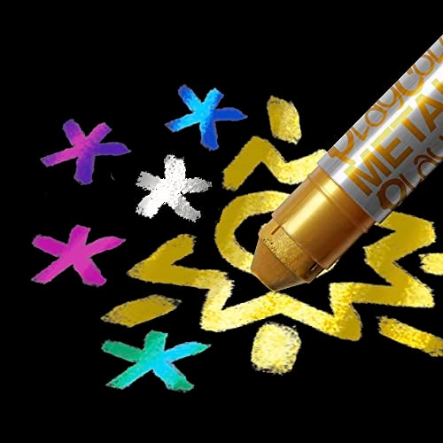 Playcolor 10121 10 g Metallic One Solid Poster Paint Stick (Pack of 12) - Image 2