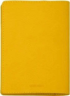 سميرنا Mira Passport Cover Textured Yellow Passport Holder