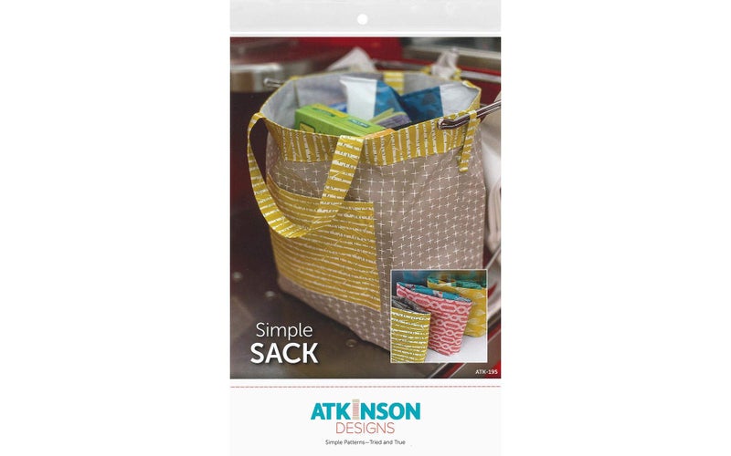 Atkinson Design Simple Sack Ptrn, None White - Image 2