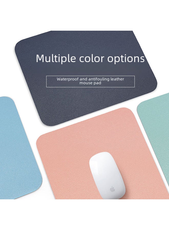 Digital Computer Mouse Pad Computer Mouse Mat Gaming Mousepad Pad For Laptop Desk Protector-Color:30X24CM-Pattern:Double-sided Khaki + White - Image 4