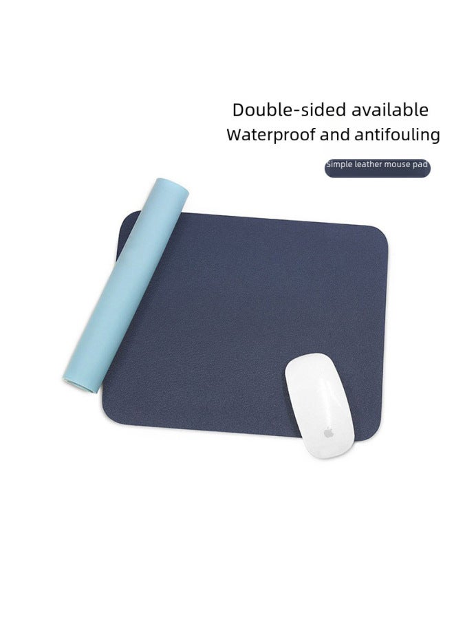 Digital Computer Mouse Pad Computer Mouse Mat Gaming Mousepad Pad For Laptop Desk Protector-Color:30X24CM-Pattern:Double-sided Khaki + White - Image 3