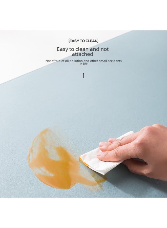 Digital Computer Mouse Pad Computer Mouse Mat Gaming Mousepad Pad For Laptop Desk Protector-Color:30X24CM-Pattern:Double-sided Khaki + White - Image 5