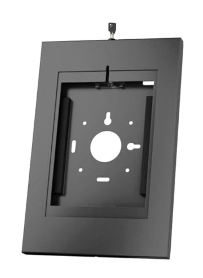 TechnoMounts - Technomounts Anti-Theft Wall Mount Tablet Enclosure Tablet Mount For 9.7” to 11” (Black) - Image 1