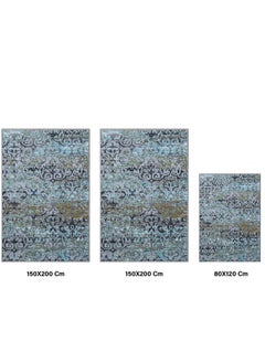Mac Carpet 3-Pieces Carpet Set, 1 Piece 80*120, 2 Pieces 150x200 cm  - Image 1