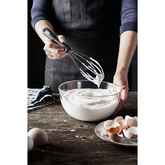 Ballarini 28001-007 Nero Whisk, Silicone, Heat Resistant, Whisk, Whipper, Dishwasher Safe - Image 2