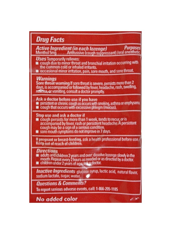 JAKEMANS Cherry Throat & Chest Lozenges Cough Drops - Cough, Sore Throat And Seasonal Distress Soothing Relief - Liquid Drop Shape - 30 Lozenges - Image 4