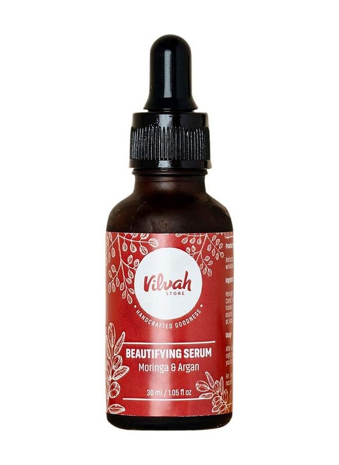 vilvah STORE - Beautifying Serum (Moringa And Argan) 30Ml - Image 1