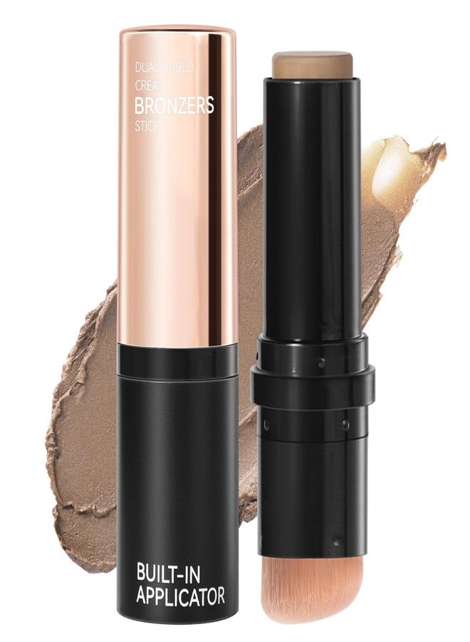 Erinde Cream Contour Bronzer Stick, Natural Finish Contouring Stick, Blendable & Smooth Matte Bronzer Stick, Waterproof & Long Lasting Face Shaping Makeup, 01 Warm Tone - Image 1