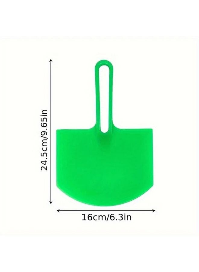 3pcs Curved Bucket Scoops Putty Knife Scraper Spackle Paint Drywall Finishing Plaster Tools - Image 4