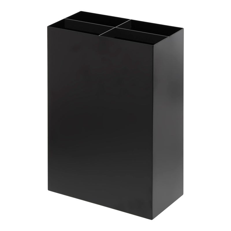 Yamazaki 3452 SMART Umbrella Stand black SteelPolypropylene Minimalist 235 x 12 x 36 cm