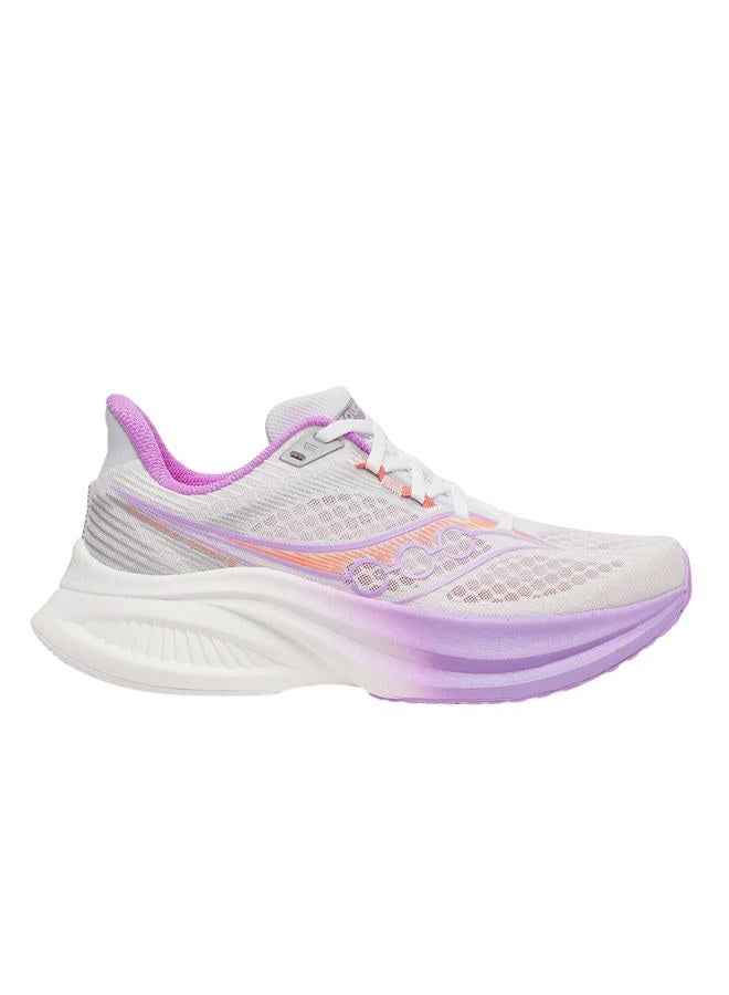 saucony Women's Endorphin Speed 5 Sneaker, White/Crocus, 41 EU - Image 2