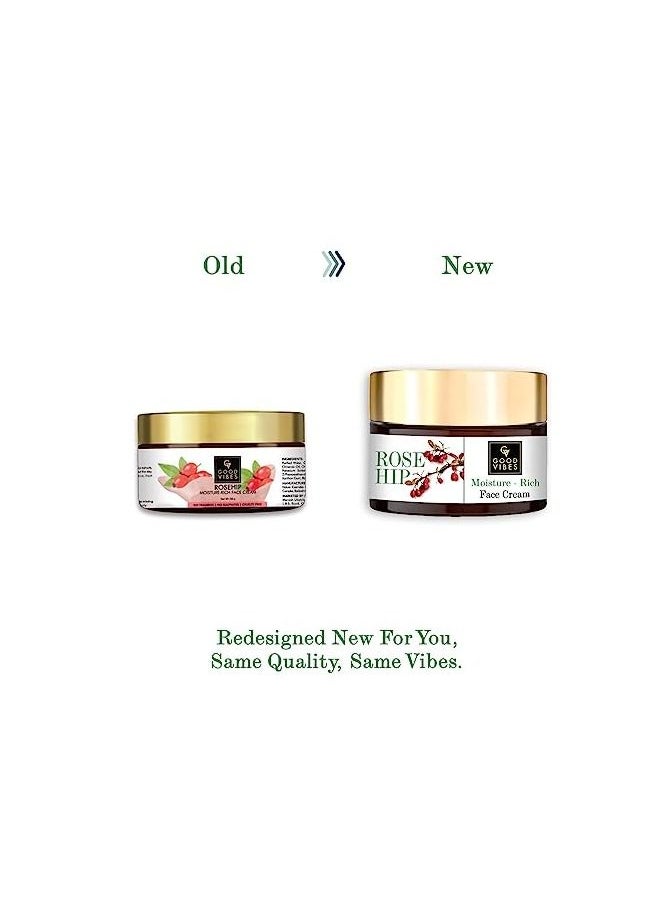 Good Vibes Good Vibes Rosehip Moisture Rich Face Cream 50 g  - Image 2