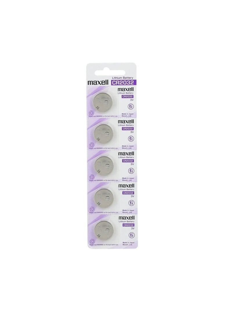 Maxell Maxell CR2032 Pack of 5 - Image 1