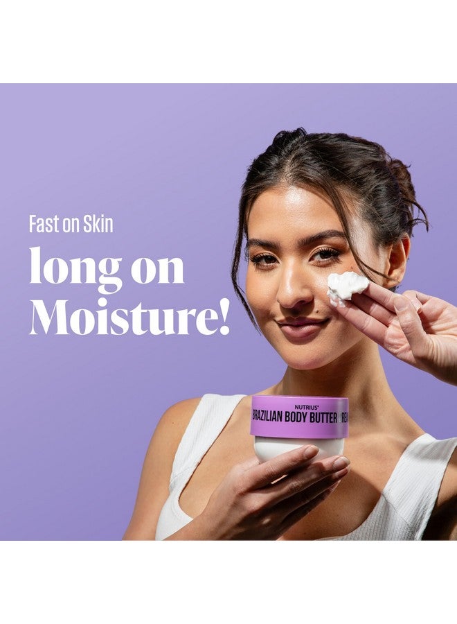 Nutrius Brazilian Body Butter Cream Botanical Bliss - Infused with Exquisite Botanicals for Luxurious Hydration and Nourishment - Unveiling Your Skin's Natural Radiance - 6 FL OZ - Image 3