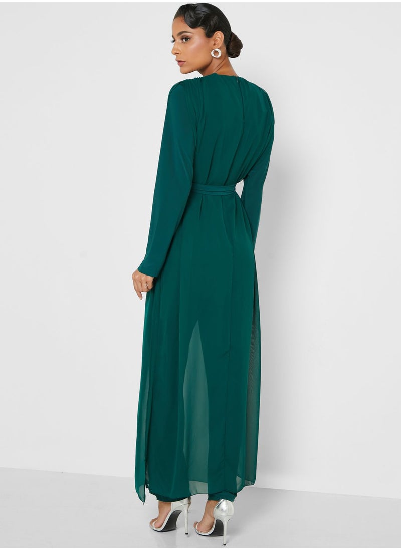Khizana Drape Detail Jumpsuit  - Image 2