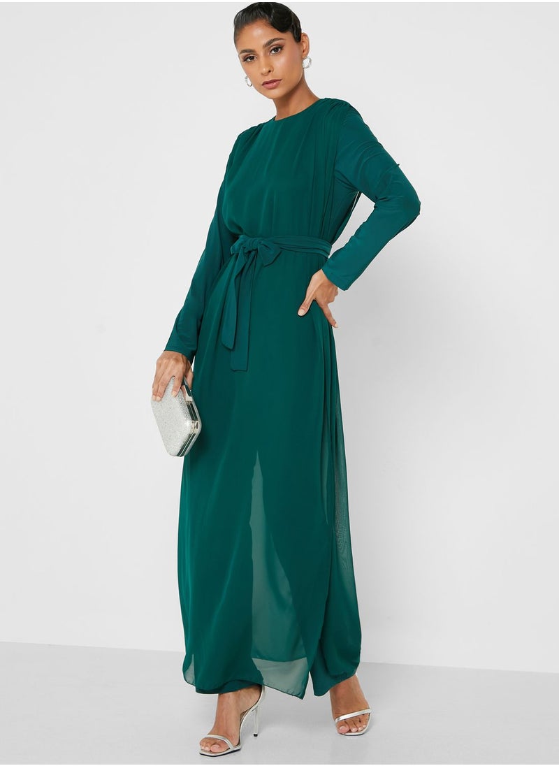 Khizana Drape Detail Jumpsuit  - Image 4