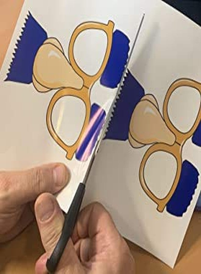 PPD Premium Printable Vinyl Sticker Paper for Inkjet Printer - 10 Sheets Clear Transparent Sticker Paper 8.5 x 11 - Self-Adhesive, Tear Resistant, Instant Dry - PPD-39-10 - Image 3