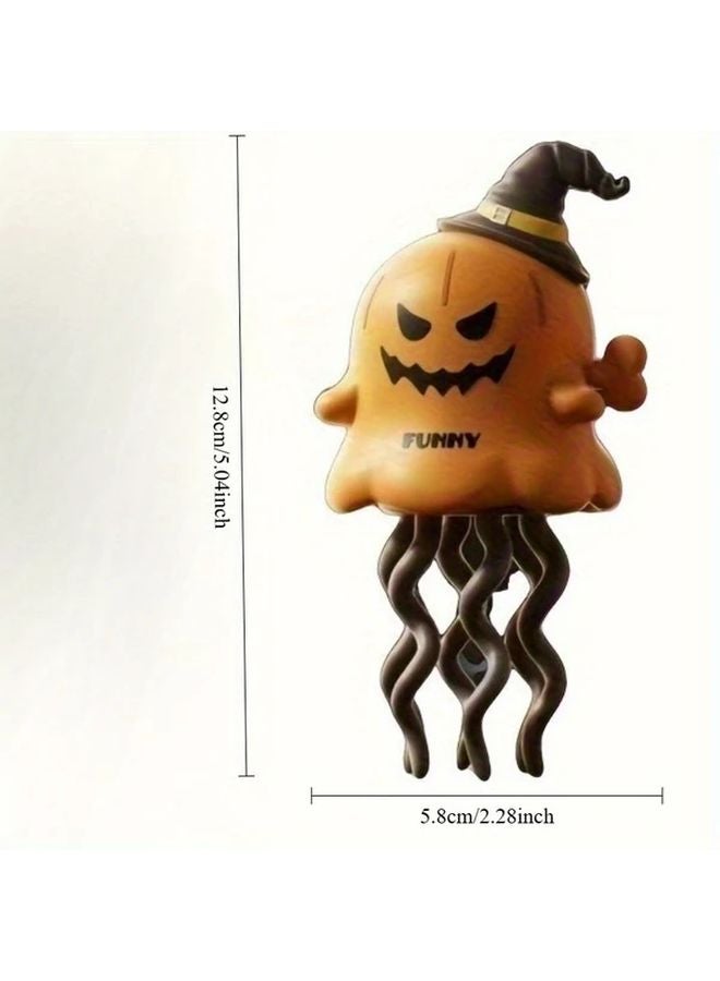 6 قطع سانتا كلوس راقص بالري الأحمر لعبة ملتوية مبدعة هدية - Image 3