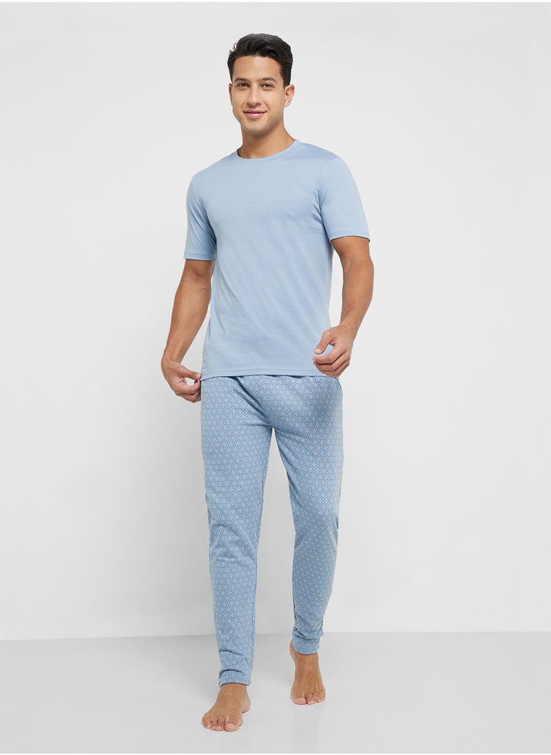 Seventy Five - All Over Print T-Shirt & Joggers - Image 1