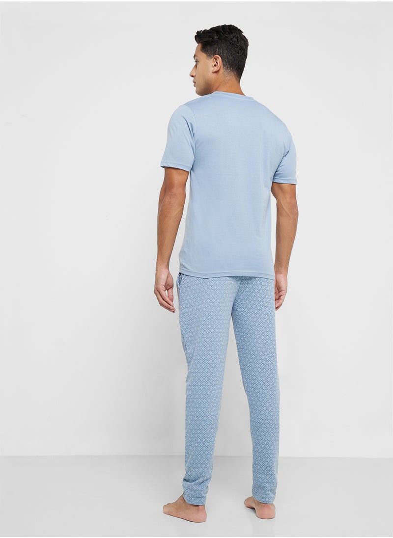 Seventy Five - All Over Print T-Shirt & Joggers - Image 1
