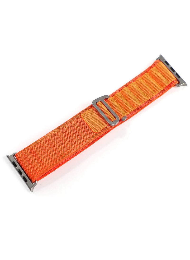Generic - New Apple Watch Band  Orange  Size ultra 49mm - Image 1
