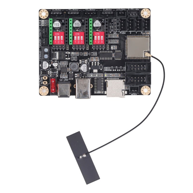 لوحة رئيسية لحفر الليزر 32 بت - محرك خطوة TMC2209 فائق الصمت مع وحدة Wi-Fi ESP32 لمشاريع الليزر CNC الذاتية الصنع - Image 4