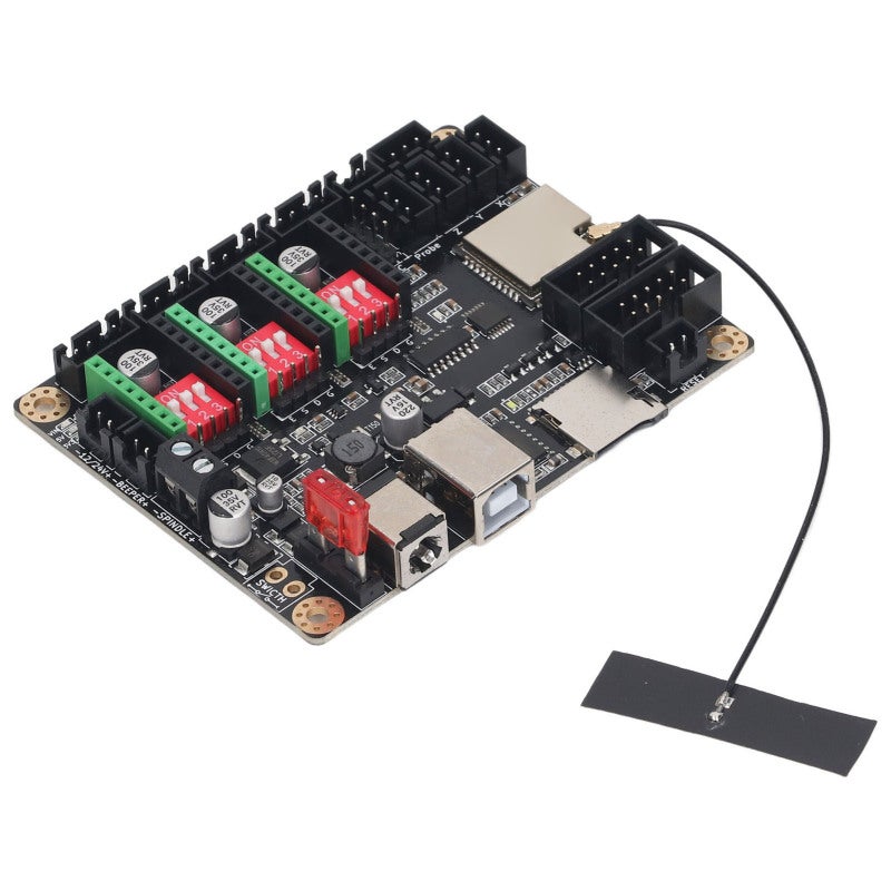 لوحة رئيسية لحفر الليزر 32 بت - محرك خطوة TMC2209 فائق الصمت مع وحدة Wi-Fi ESP32 لمشاريع الليزر CNC الذاتية الصنع - Image 2