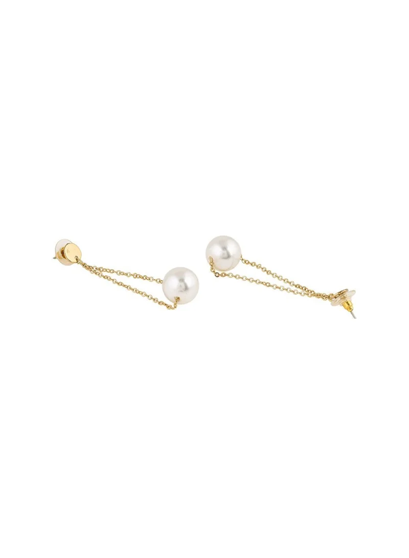 Priyaasi Plated Pearls Contemporary Drop Earrings