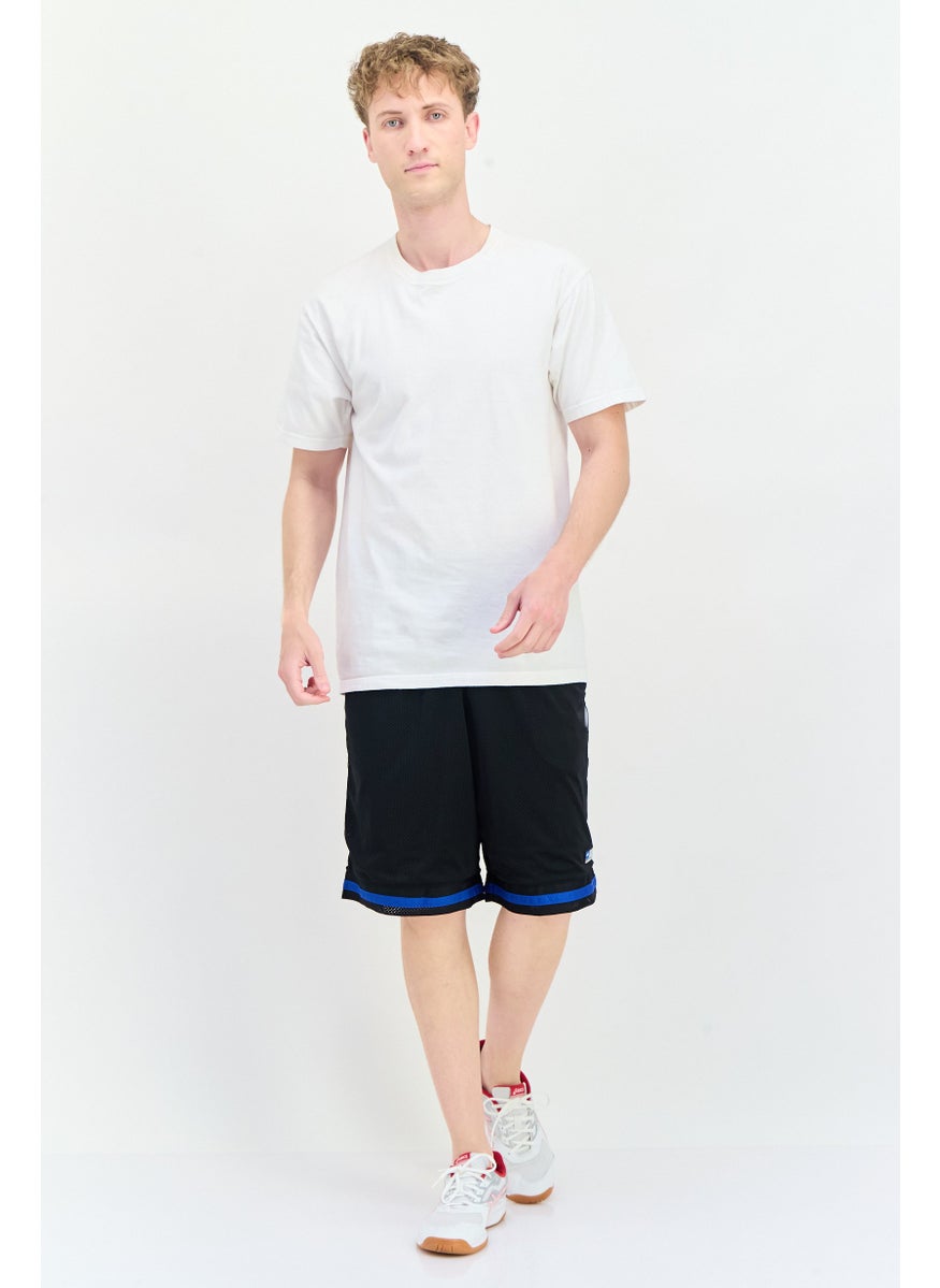 Reebok Men Sportswear Fit Basketball Shorts, Black  - Image 4