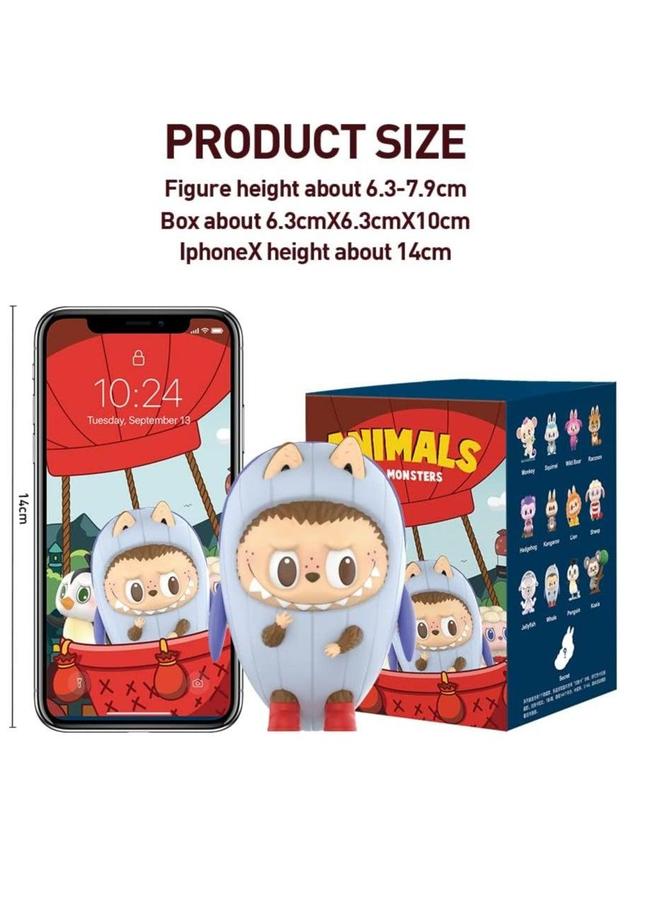 THE MONSTERS Fairy Animal LABUBU Blind Box Figure Toy) (Single Box)